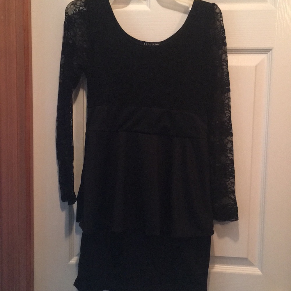 Barlieon layered mini dress